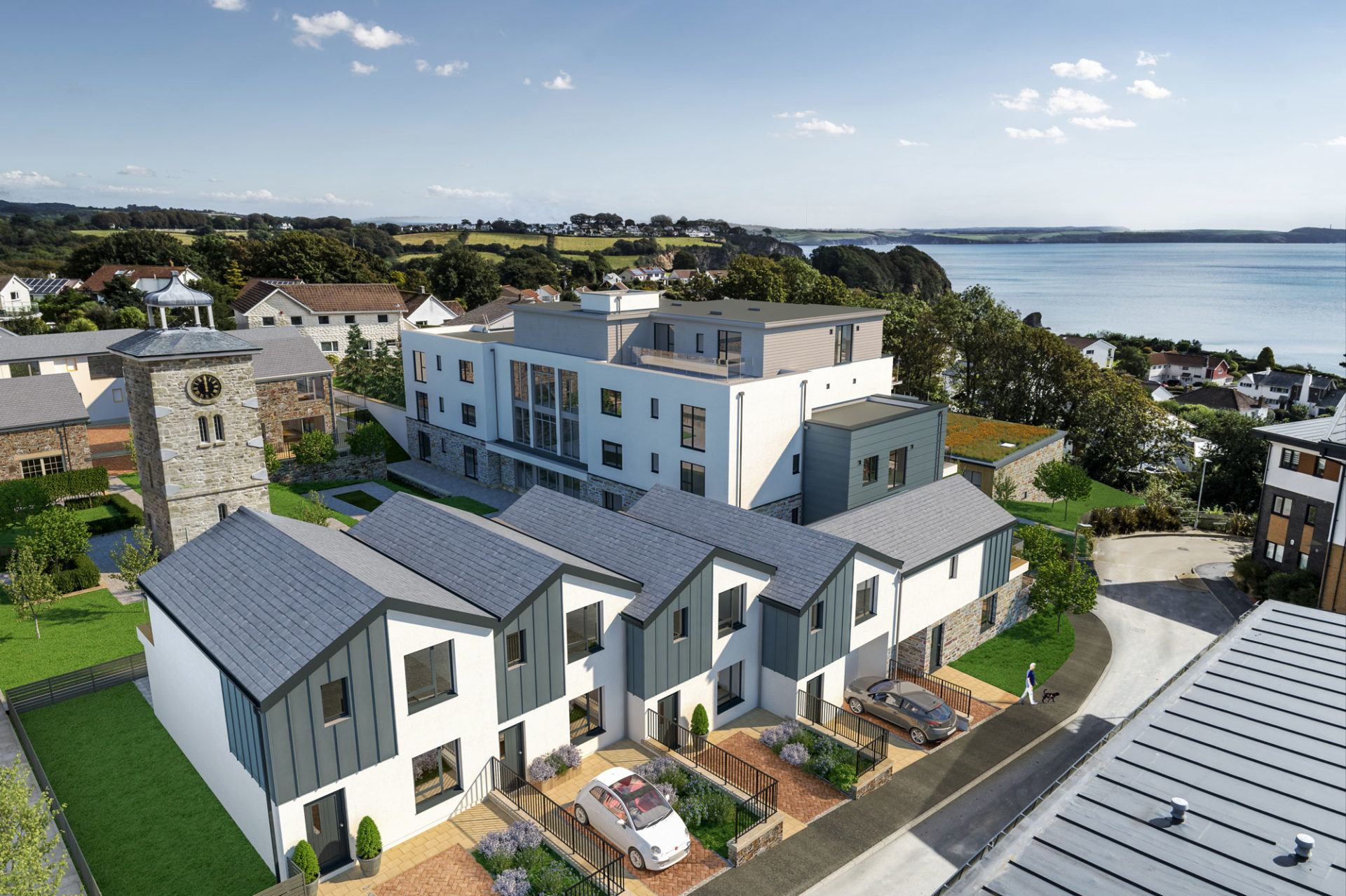 The Courtyard New Homes in Duporth nr Charlestown, Cornwall Acorn