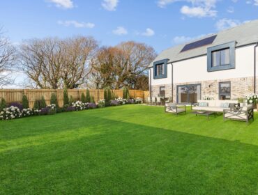 Are the new homes for sale at Green Park, Chillington, designed to be sustainable?